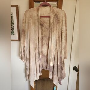 Sinewmoon Cropped Bodhi Dripp Kimono